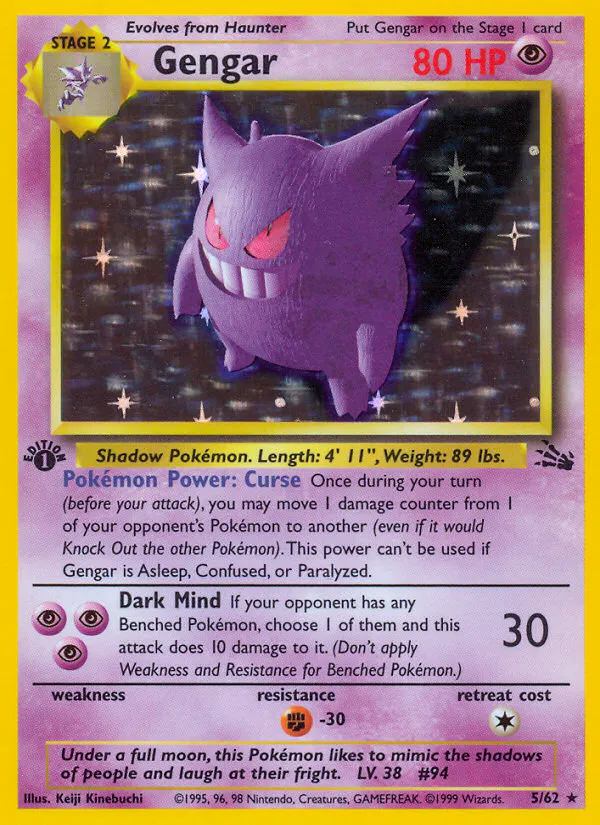 gengar pokemon cards list 057/091 - Paldean Fates Evolution Card Lot holofoil pattern or surface detail) All Gengar Cards - Pokemon