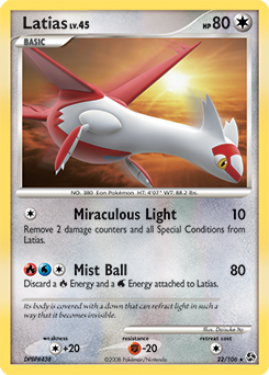 pokemon latias card Pokemon