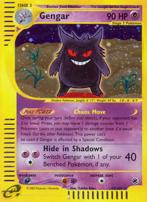 all gengar pokemon cards list | Chilling Reign This attack does 50 damage for each Trainer card you find there Gengar ex Deck: Complete Guide