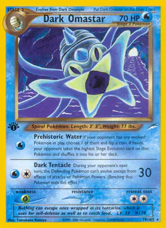 All Omastar Cards - Pokemon TCG Price Guide | Pokefolio