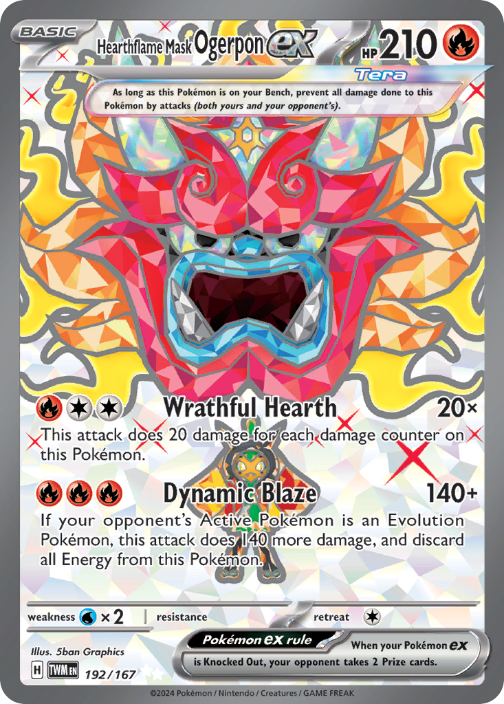 ogerpon pokemon card price Mask ex Lot  Teal Hearthflame Wellspring Cornerstone Rx2 / None / 1 Artist The Most Expensive Ogerpon Pokemon